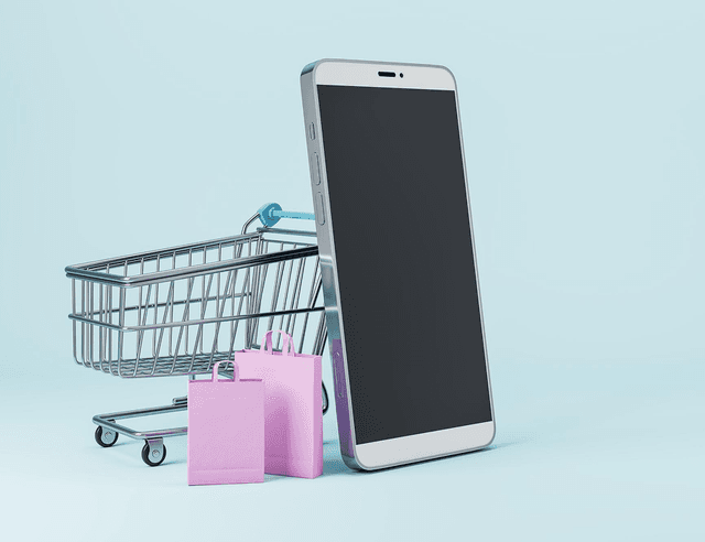 Shopping Cart with Gifts