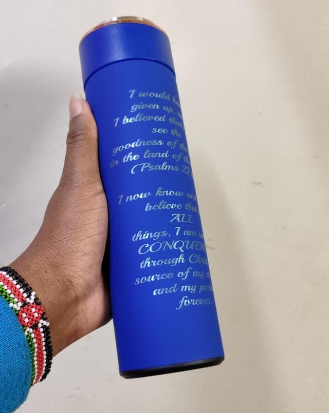 Custom Text Bottles